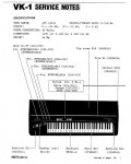 Сервисная инструкция Roland VK-1