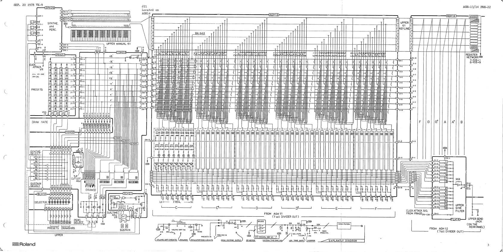 Сервисная инструкция Roland VK-9