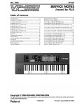 Сервисная инструкция Roland VP-550