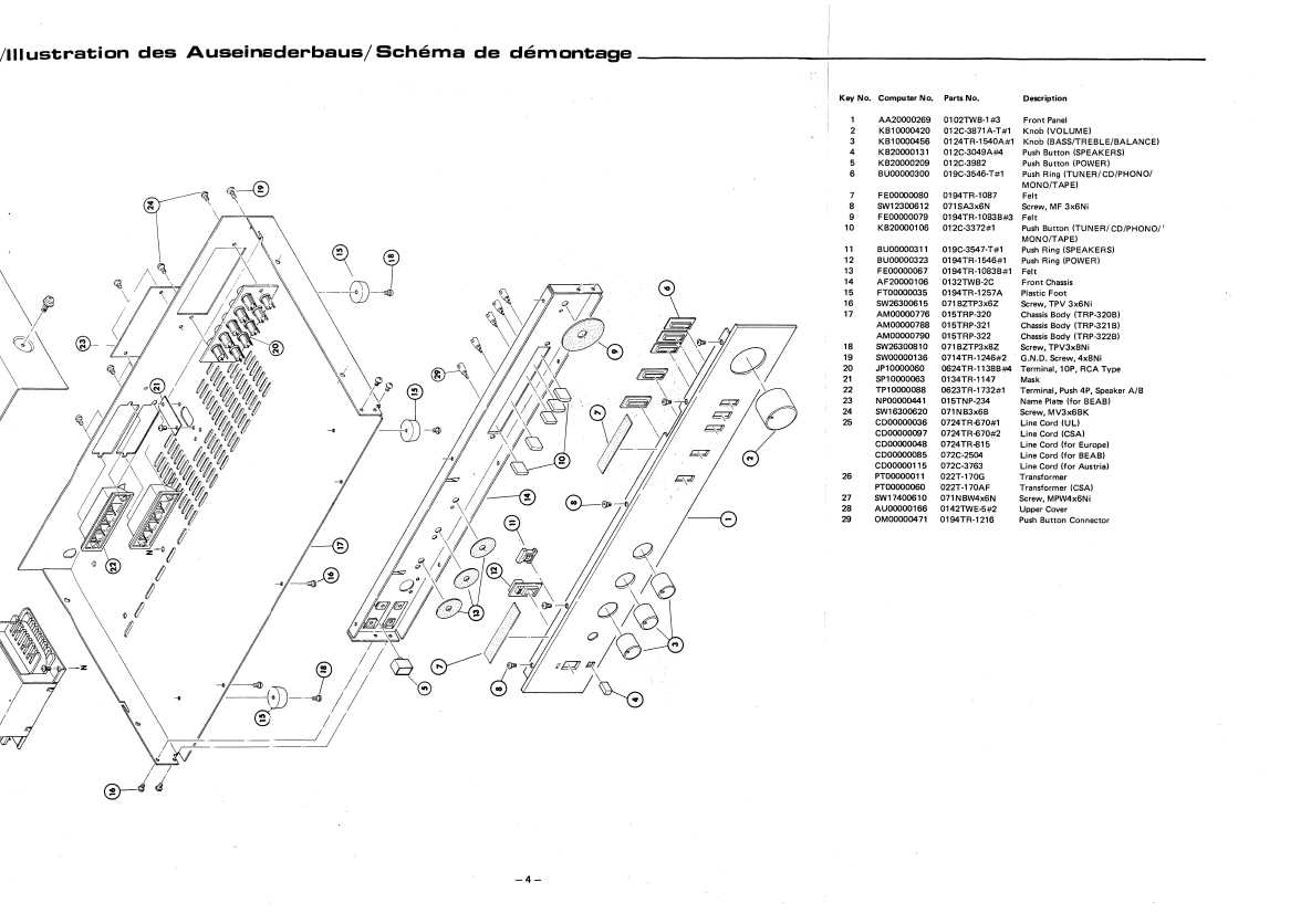 Сервисная инструкция Rotel RA-820