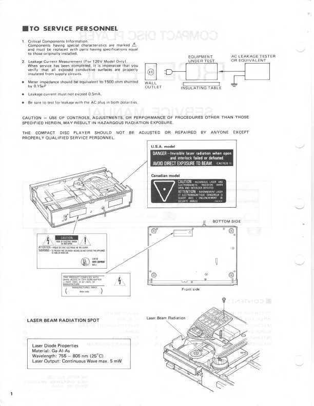 Сервисная инструкция Rotel RCD-850