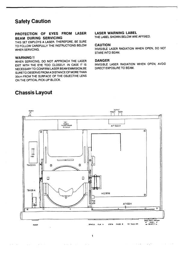 Сервисная инструкция Rotel RCD-965BX