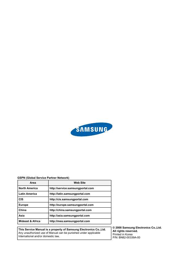 Сервисная инструкция Samsung LA-40A350C, LA-40A450C