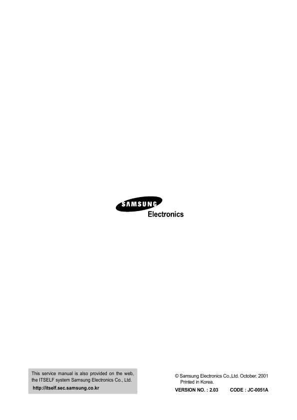 Сервисная инструкция Samsung ML-1210, ML-1250, ML-1220M