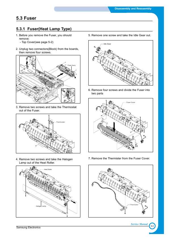 Сервисная инструкция Samsung ML-1510, ML-1710, ML-1750