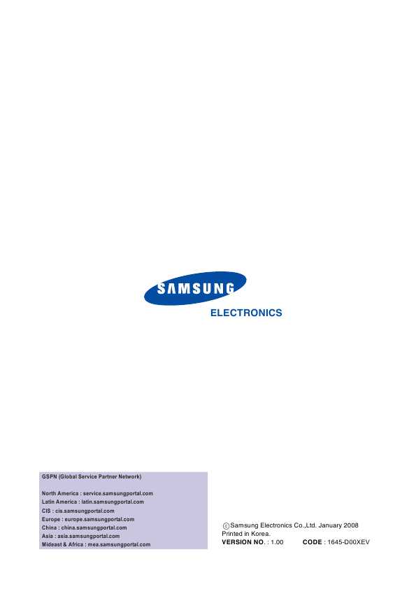 Сервисная инструкция Samsung ML-1640, 1645, 2240