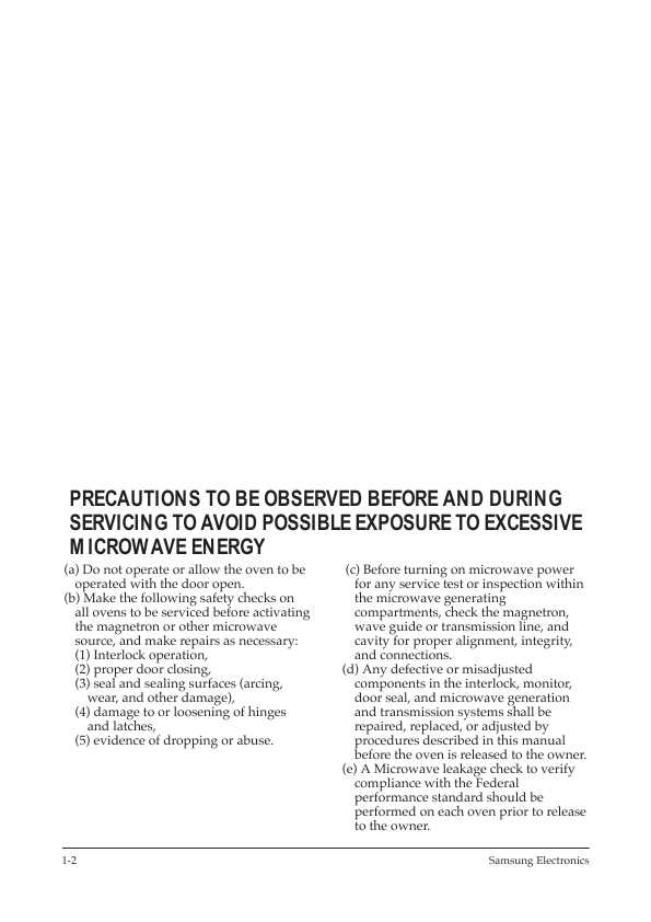 Сервисная инструкция Samsung MW-5780H