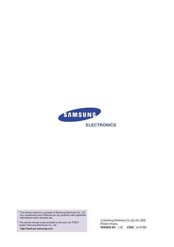 Сервисная инструкция Samsung SCX-4521F
