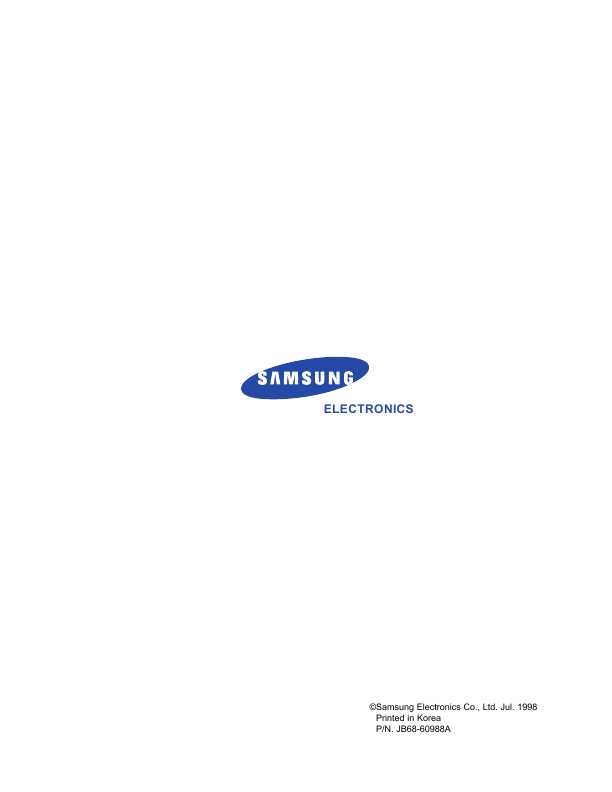 Сервисная инструкция Samsung SF-3000