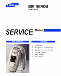 Сервисная инструкция Samsung SGH-E620