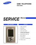 Сервисная инструкция Samsung SGH-E890