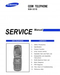 Сервисная инструкция Samsung SGH-X210