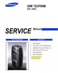 Сервисная инструкция Samsung SGH-X300