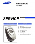 Сервисная инструкция Samsung SGH-X461