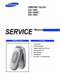 Сервисная инструкция Samsung SGH-X480