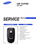 Сервисная инструкция Samsung SGH-X656