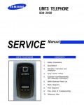 Сервисная инструкция Samsung SGH-ZV60