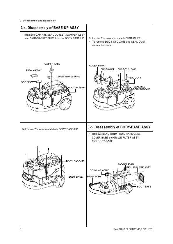 Сервисная инструкция Samsung VC-8715V