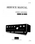 Сервисная инструкция Sansui AU-6600