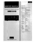Сервисная инструкция Sansui AU-919