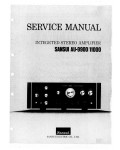 Сервисная инструкция Sansui AU-9900, AU-11000