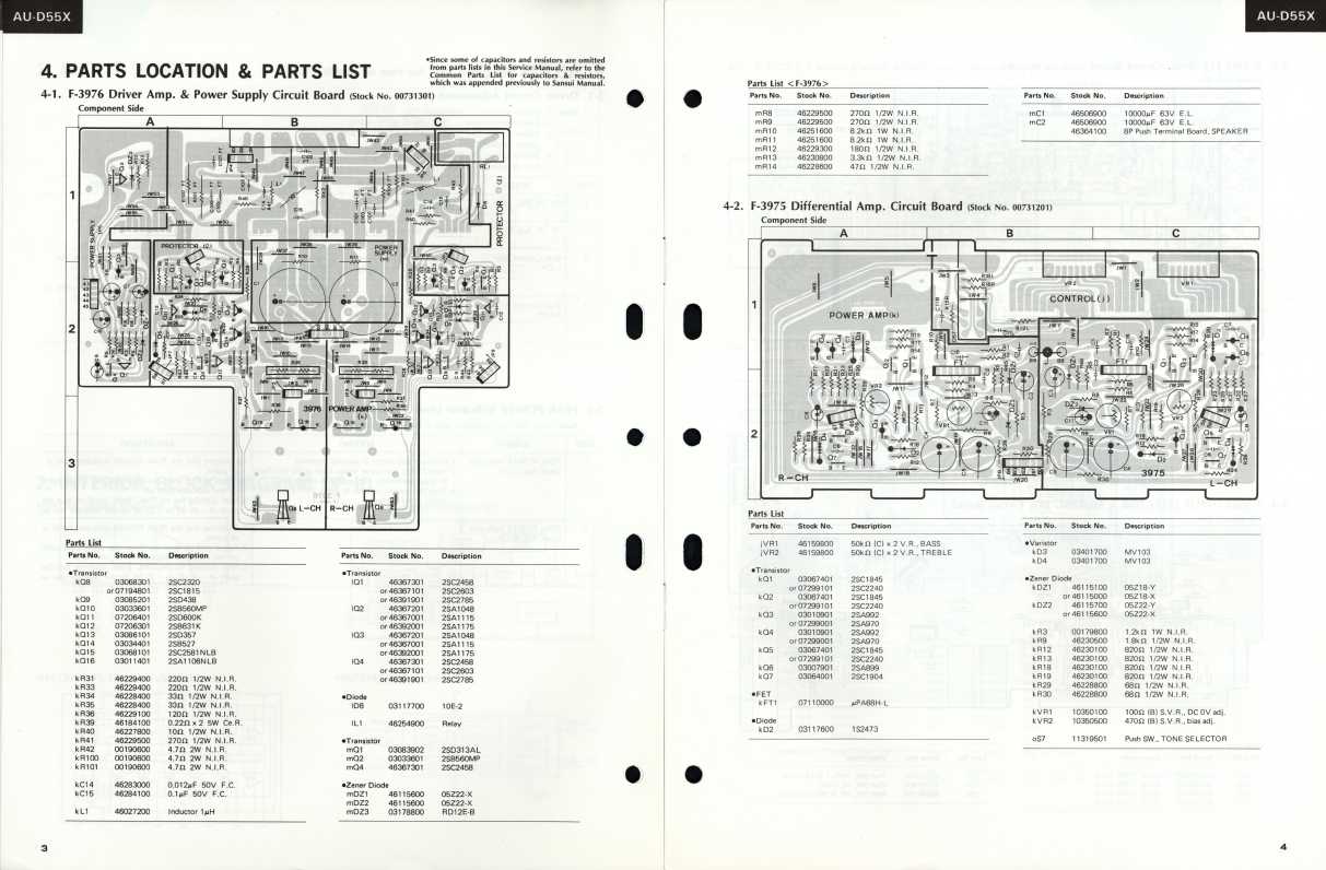 Сервисная инструкция Sansui AU-D55X