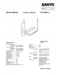 Сервисная инструкция Sanyo CLT-6200