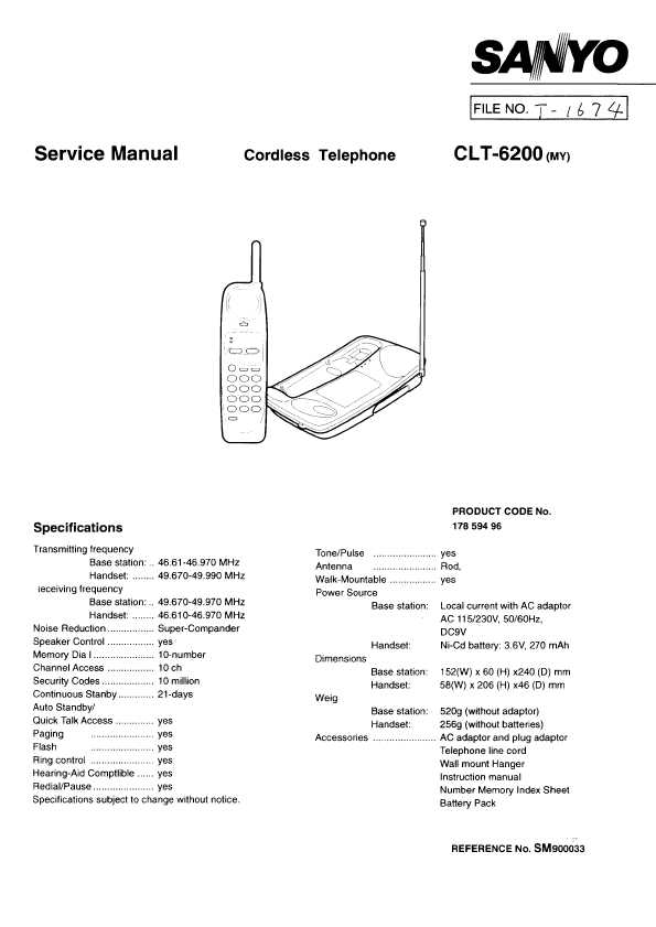 Сервисная инструкция Sanyo CLT-6200