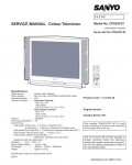 Сервисная инструкция Sanyo CP25AF2T