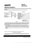 Сервисная инструкция Sanyo EMX-475S