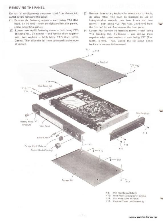 Сервисная инструкция SANYO PLUS-T55