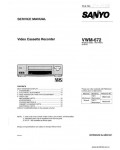 Сервисная инструкция SANYO VWM-672