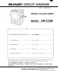 Сервисная инструкция Sharp AR-C250 CIRCUIT DIAGRAMS