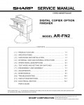 Сервисная инструкция Sharp AR-FN2