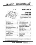 Сервисная инструкция Sharp FO-155A, FO-355A