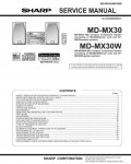 Сервисная инструкция Sharp MD-MX30