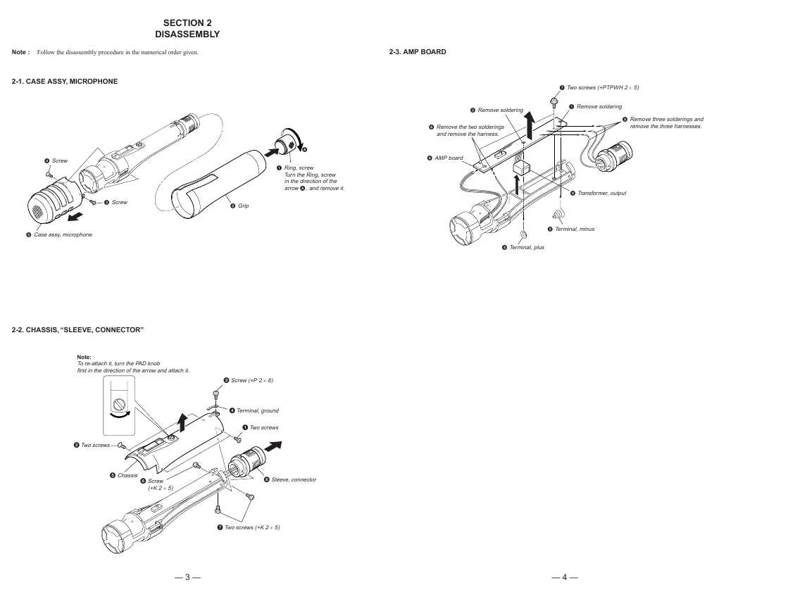 Сервисная инструкция Sony C-357