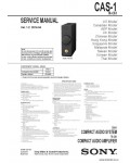 Сервисная инструкция SONY CAS-1 V1.2