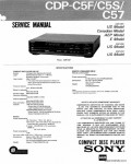 Сервисная инструкция SONY CDP-C5S