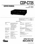 Сервисная инструкция SONY CDP-C725