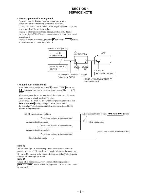 Сервисная инструкция Sony CDP-EX100