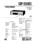 Сервисная инструкция Sony CDP-X559ES