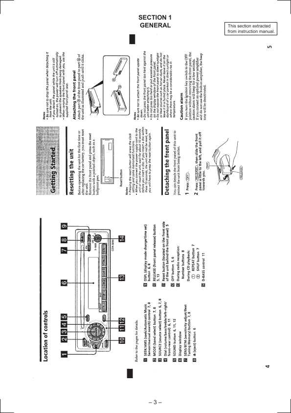 Сервисная инструкция Sony CDX-3250