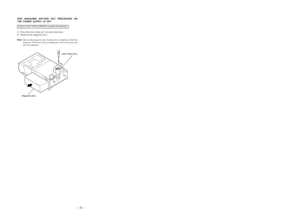 Сервисная инструкция Sony CDX-715