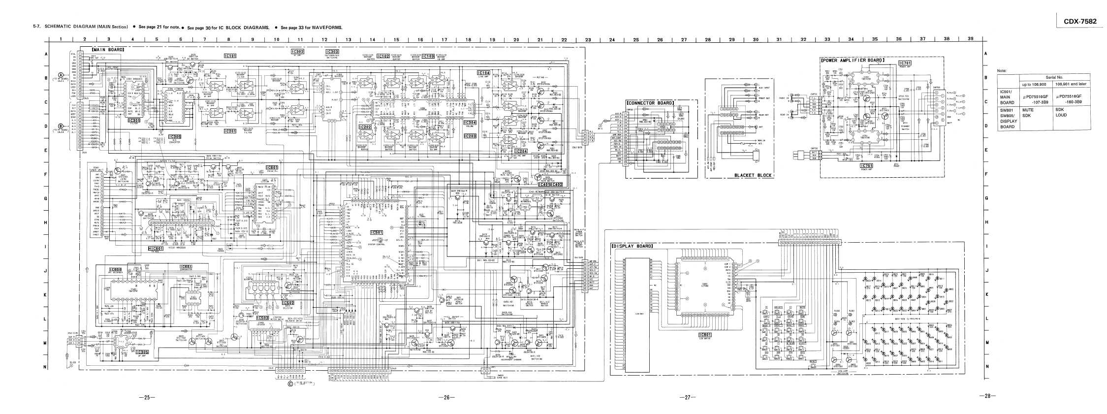 Сервисная инструкция Sony CDX-7582