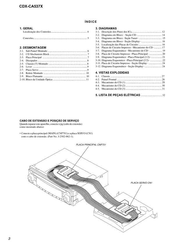 Сервисная инструкция Sony CDX-CA537X