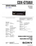 Сервисная инструкция SONY CDX-GT50UI