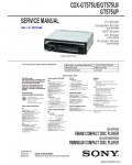 Сервисная инструкция SONY CDX-GT575UE, GT575UI, GT575UP