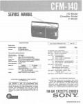 Сервисная инструкция SONY CFM-140