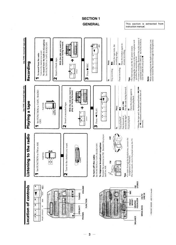 Сервисная инструкция Sony CFS-1055